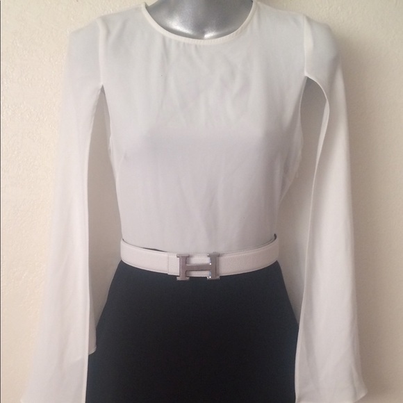 ZARA Sexy Exquisite Silky Drape Cape Dress - Picture 1 of 8